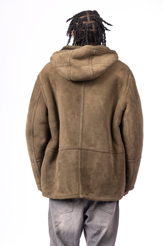 002F9 SUEDE SHEEPSKIN STONE ISLAND GHOST - supergl0rious