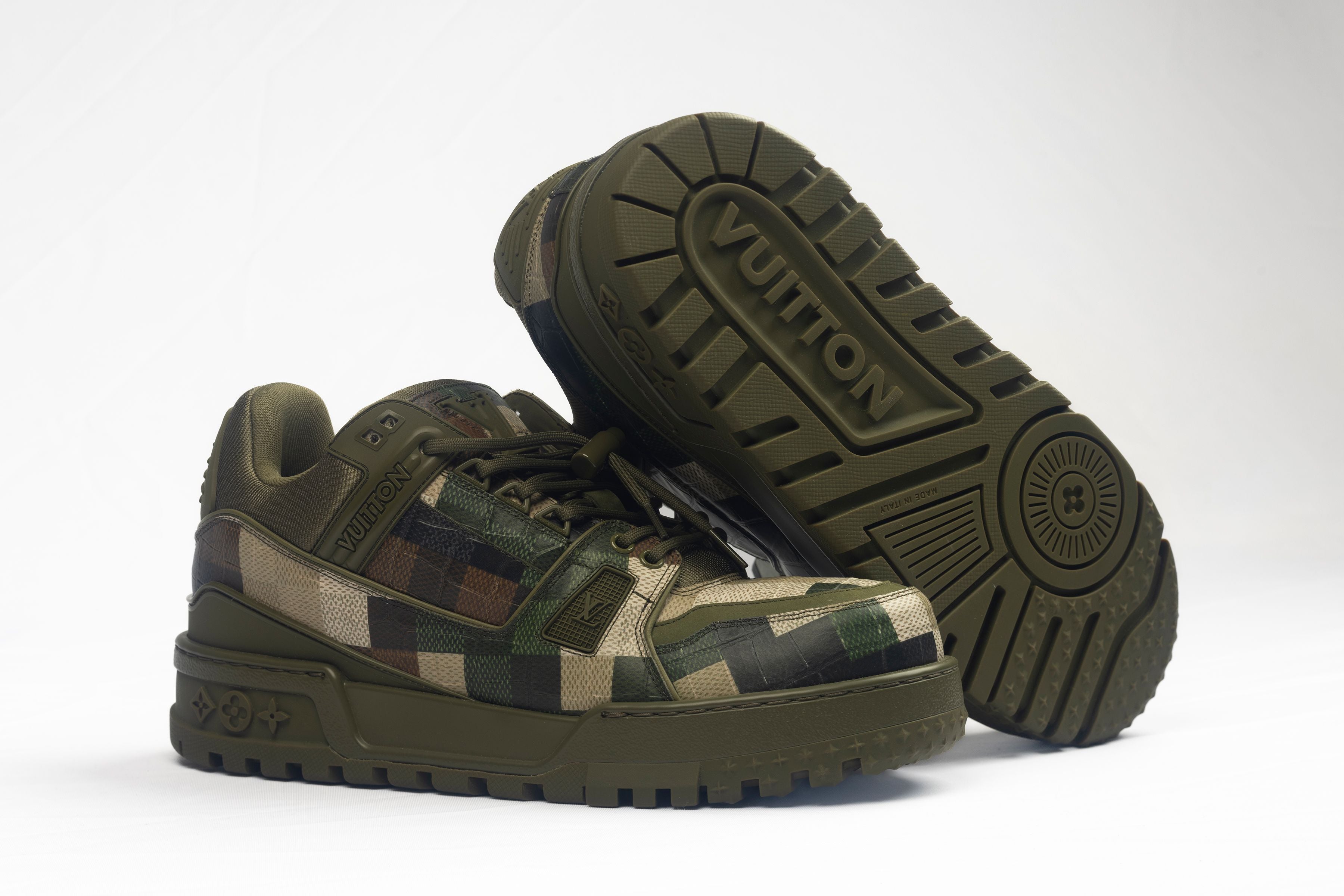 Outsole image of the Louis Vuitton Trainer Maxi Sneaker