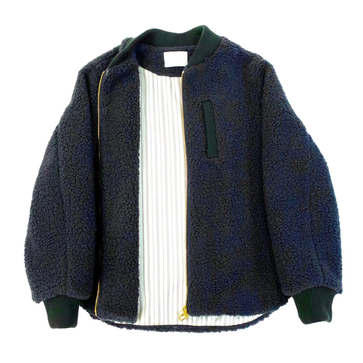 Aime Leon Dore Full Zip Sherpa Bomber Jacket - supergl0rious