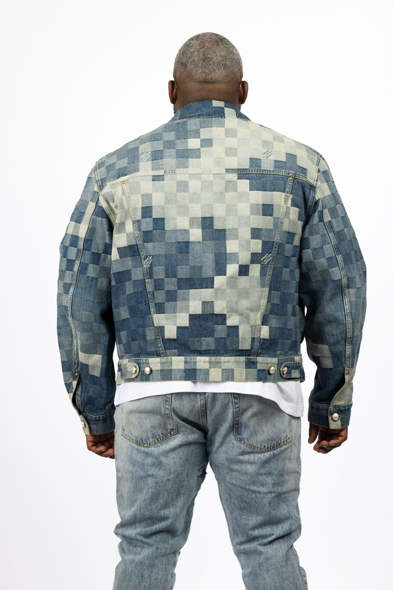 Louis Vuitton Digital Denim Jacket - supergl0rious