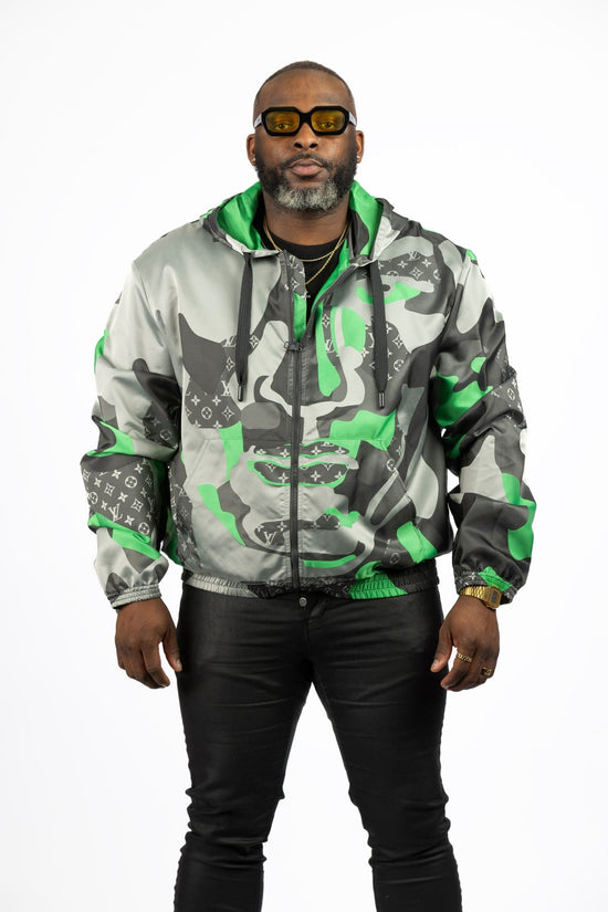 Louis Vuitton Patchworked Portrait Hooded Blouson - supergl0rious