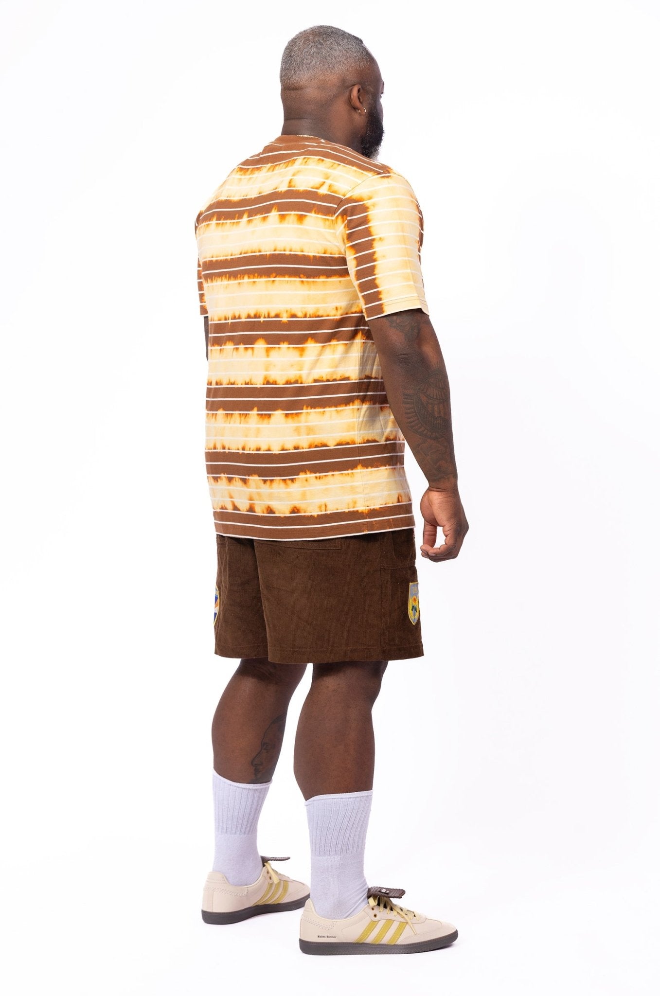 Palace Bleached Striped Tee - supergl0rious