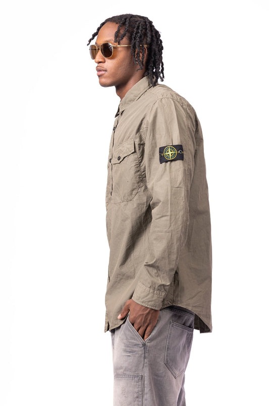 Stone Island Compass - Badge Button Up One Pocket - supergl0rious