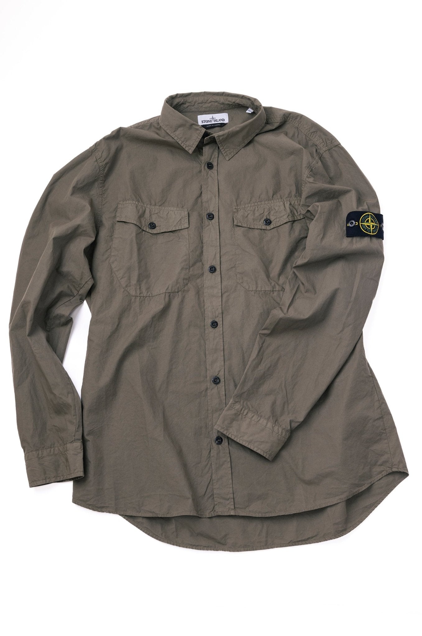 Stone Island Compass - Badge Button Up One Pocket - supergl0rious