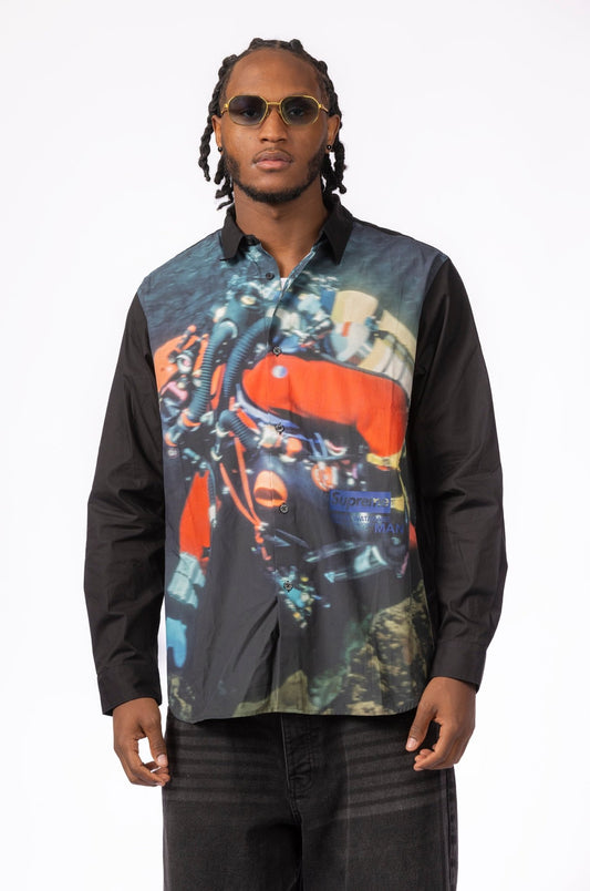 Supreme JUNYA WATANABE CDG MAN Nature Shirt - supergl0rious