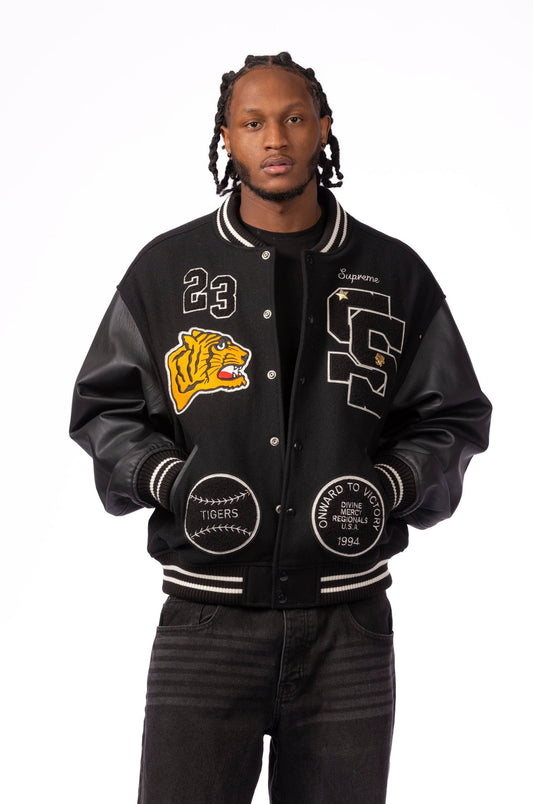 Supreme Tiger Varsity Jacket – FW23 - supergl0rious