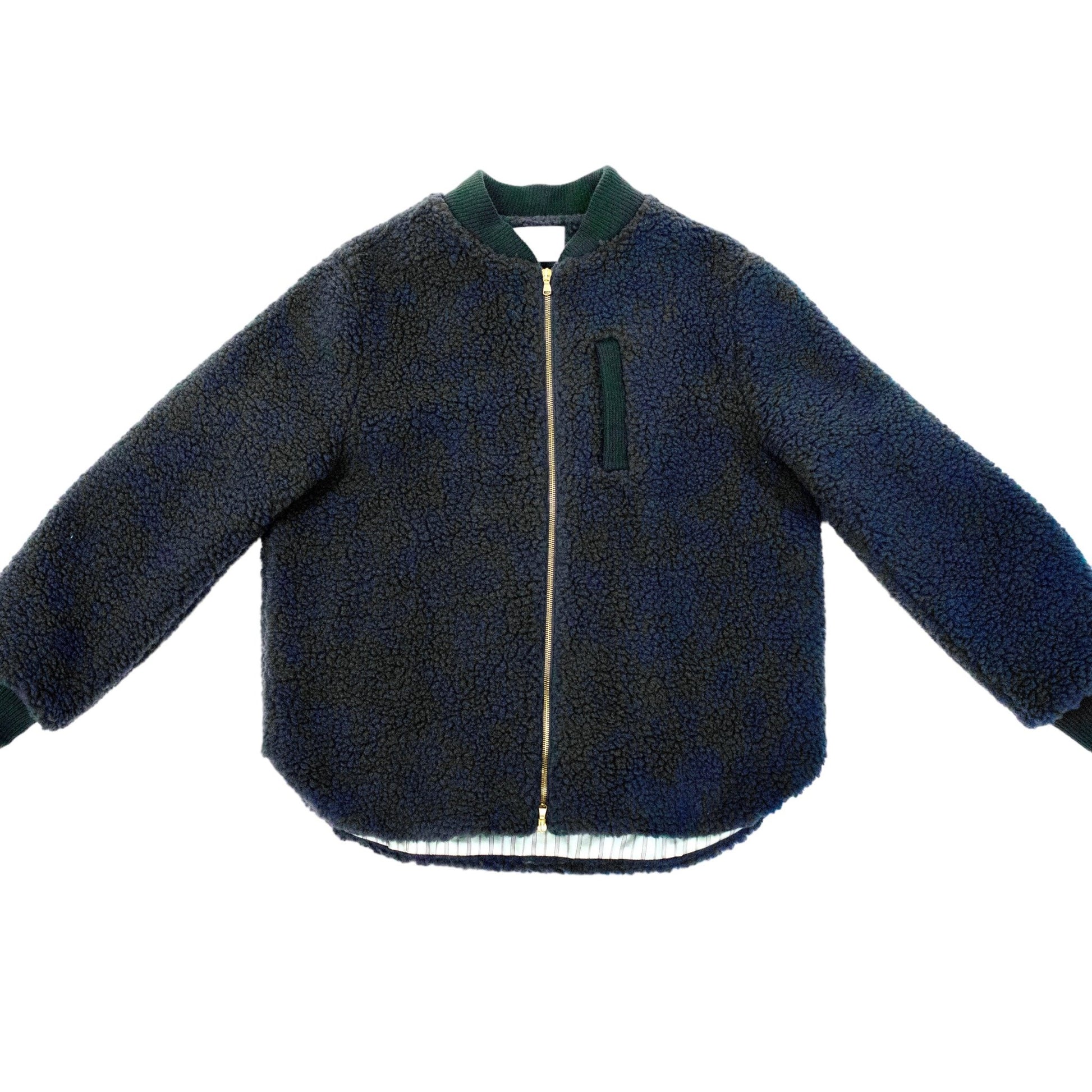 Aime Leon Dore Full Zip Sherpa Bomber Jacket - supergl0rious