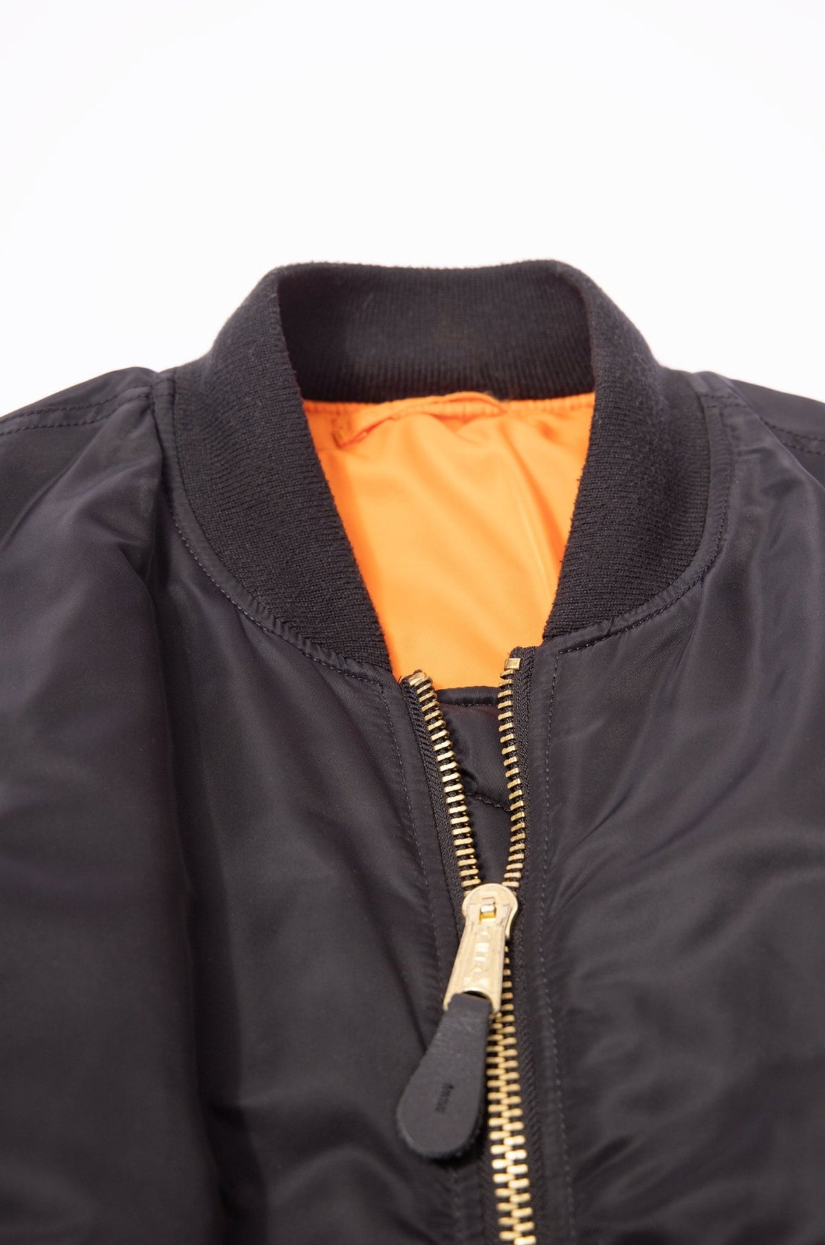 Alpha Industries L-2B Scout Flight Jacket Orange Lining 