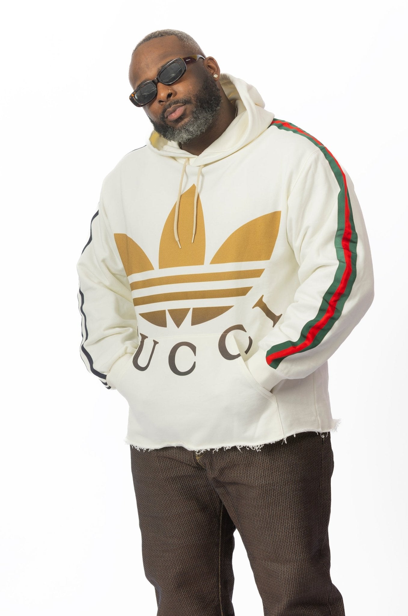 Gucci x Adidas Oversized Hoodie - supergl0rious