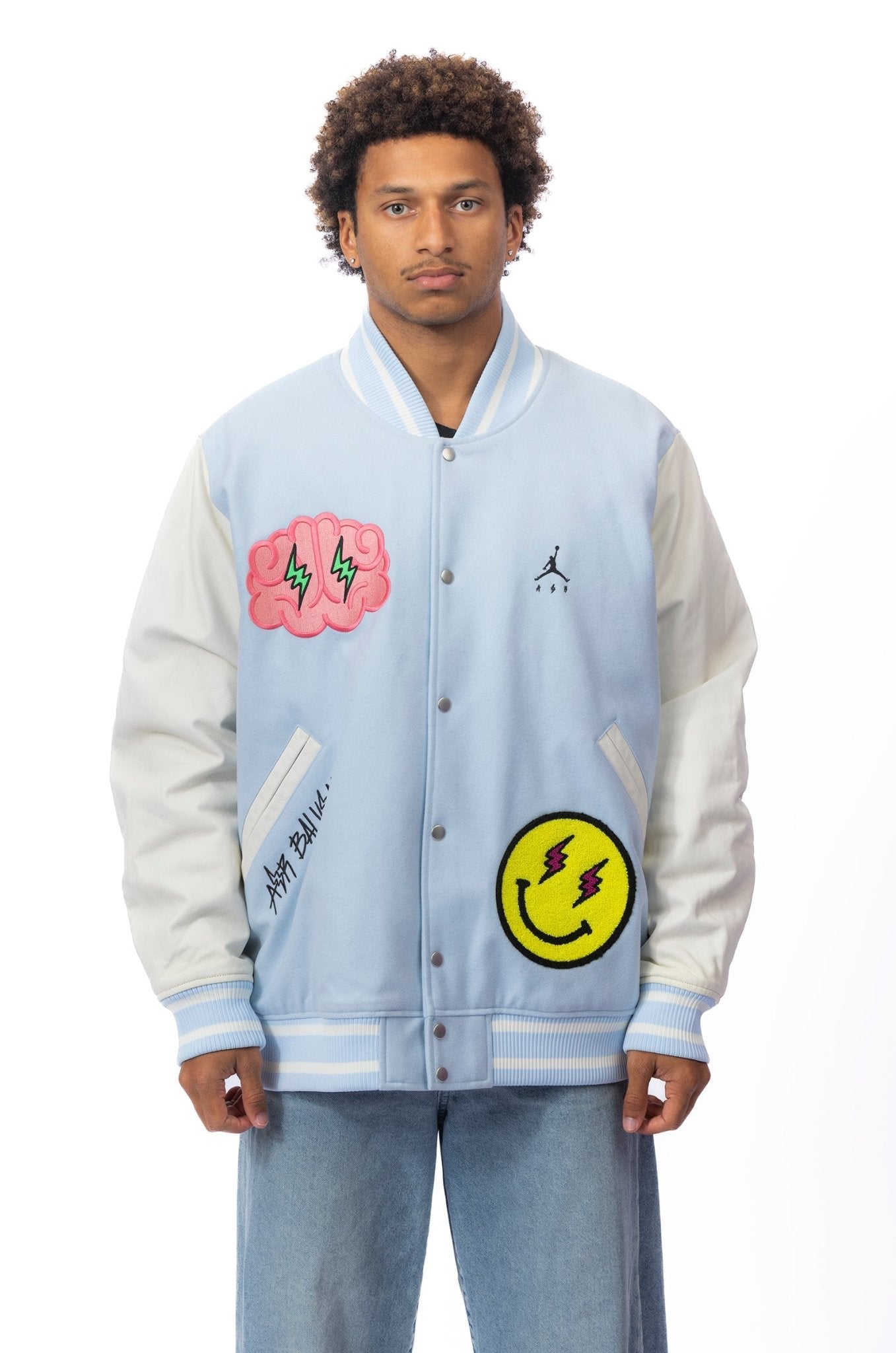 Jordan x J Balvin Varsity Jacket - supergl0rious