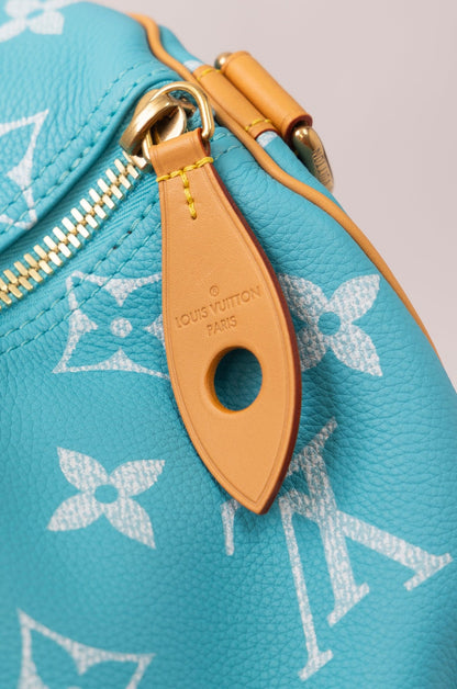 Louis Vuitton Speedy 50 Cyan - supergl0rious