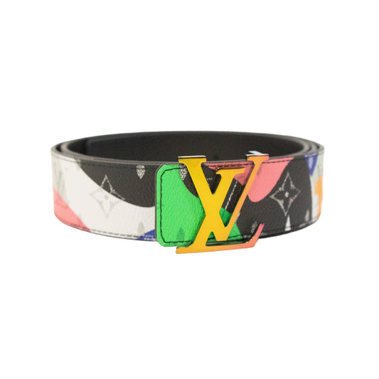 Louis Vuitton x Kid Super Initials 40mm Reversible Belt - supergl0rious