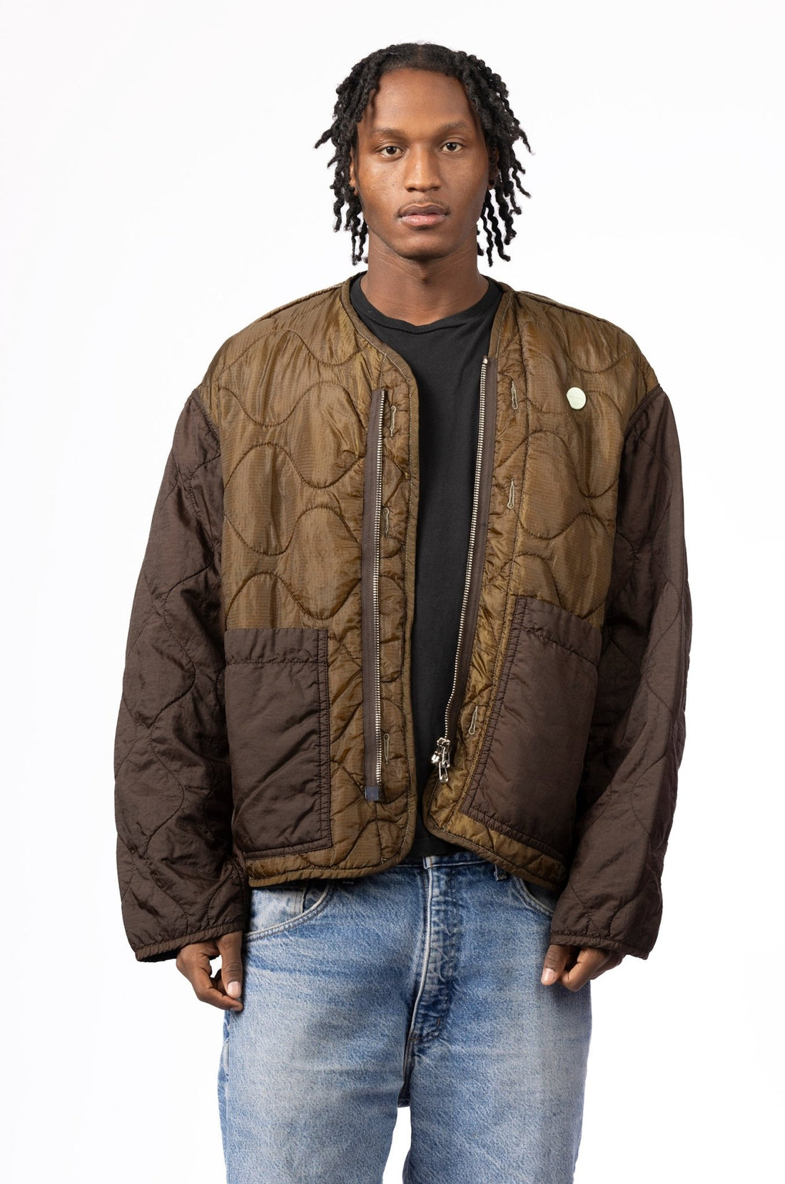 OAMC RE:WORK Rework Liner Jacket Sea Green XL – supergl0rious