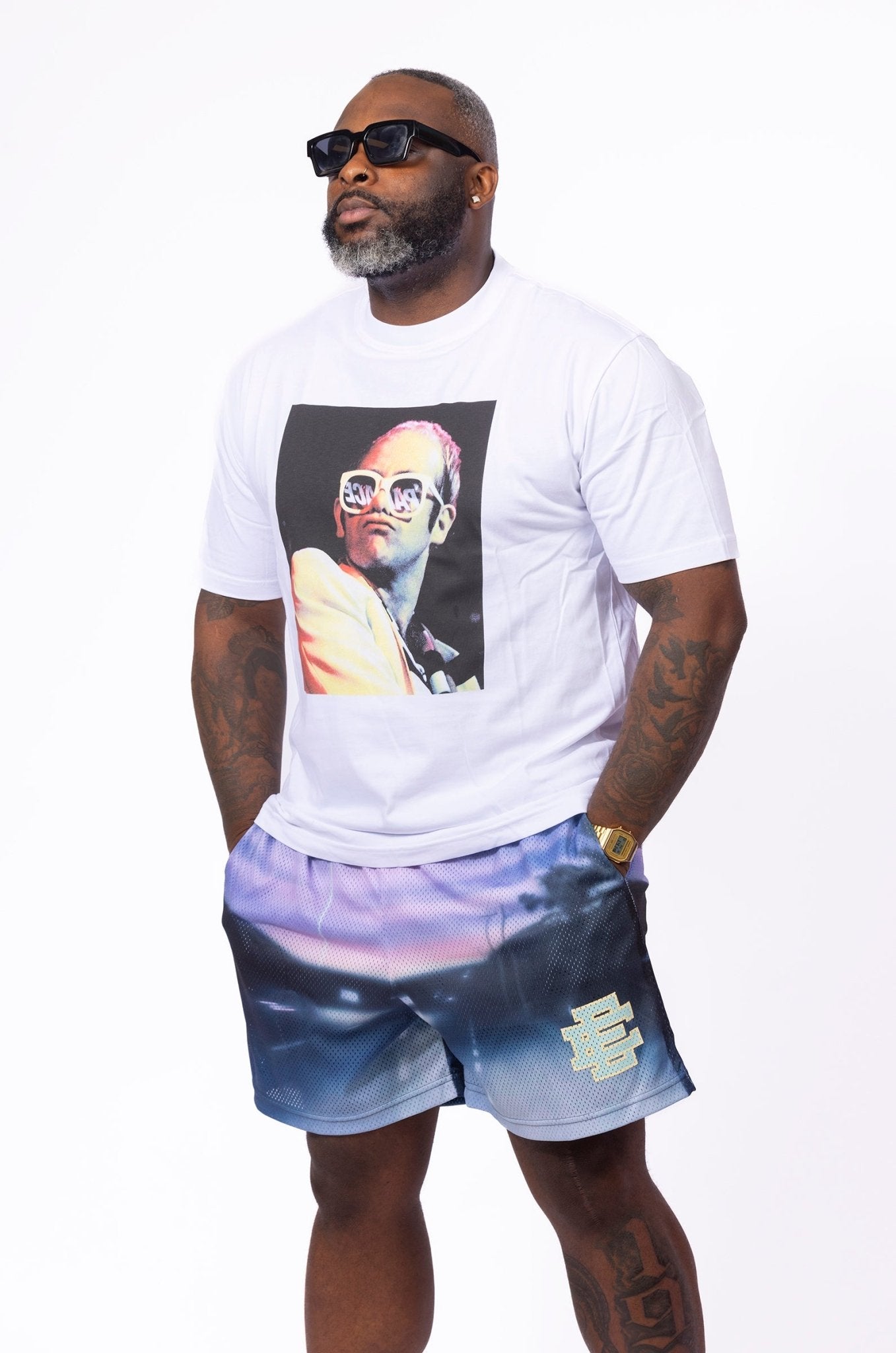 Palace Elton John Icon Tee - supergl0rious