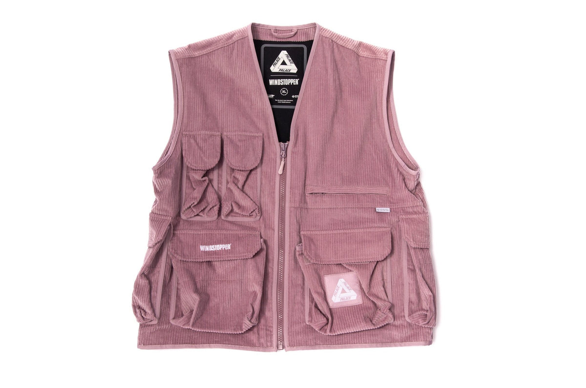 Palace Gore-Tex Infinium Corduroy Vest AW21 Utility Vest 