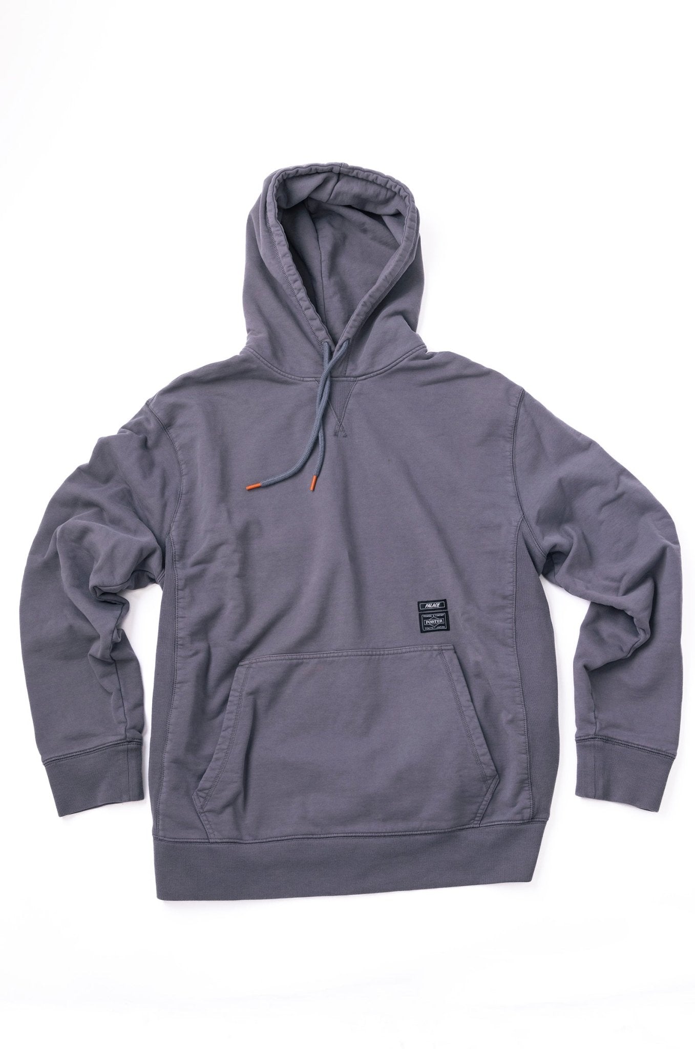 【Palace】 Palace x Porter Tri-Ferg Hoodie Gray Palace Porter Pull Over Hoodie – supergl0rious