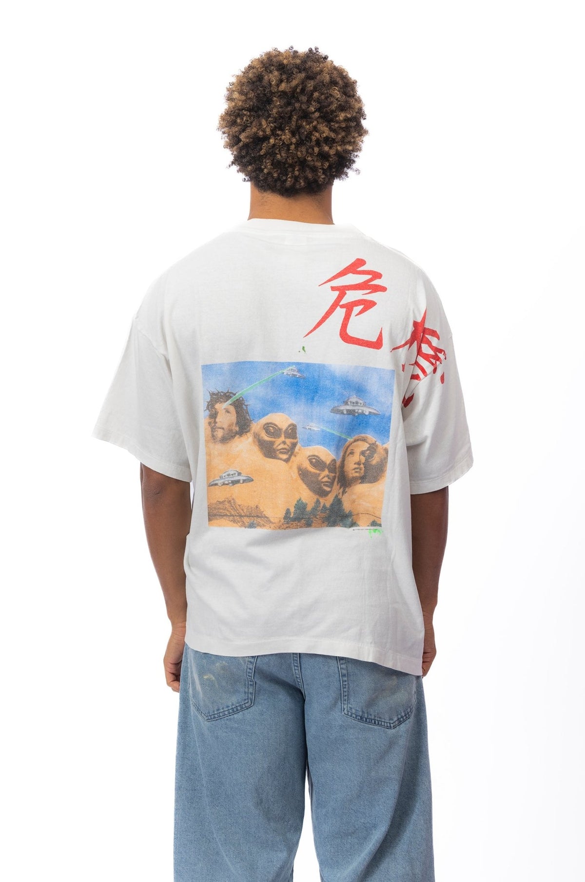 Saint Michael Kiki Sean Wotherspoon Tee 25SS White XXL – supergl0rious