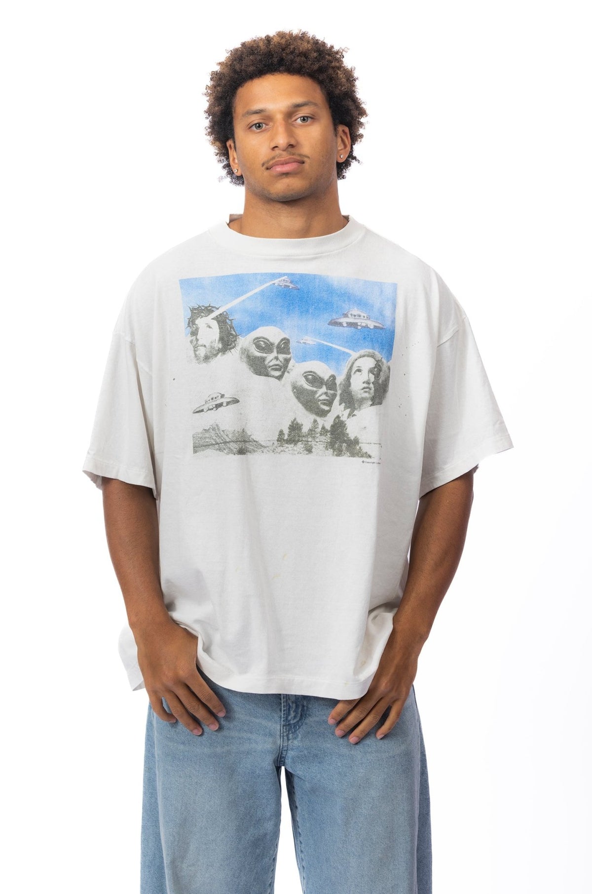 Saint Michael Kiki Sean Wotherspoon Tee 25SS White XXL – supergl0rious