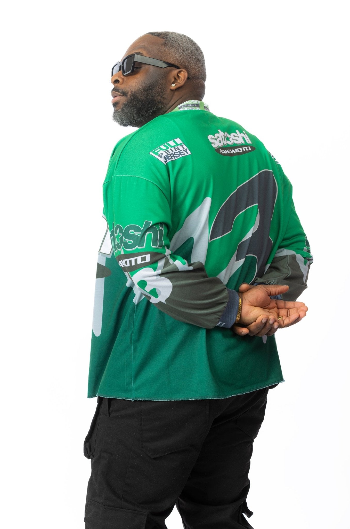 Satoshi Nakamoto Speedway Longsleeve - supergl0rious
