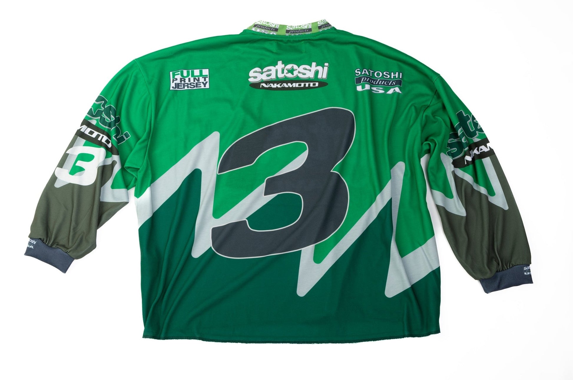 Satoshi Nakamoto Speedway Longsleeve - supergl0rious