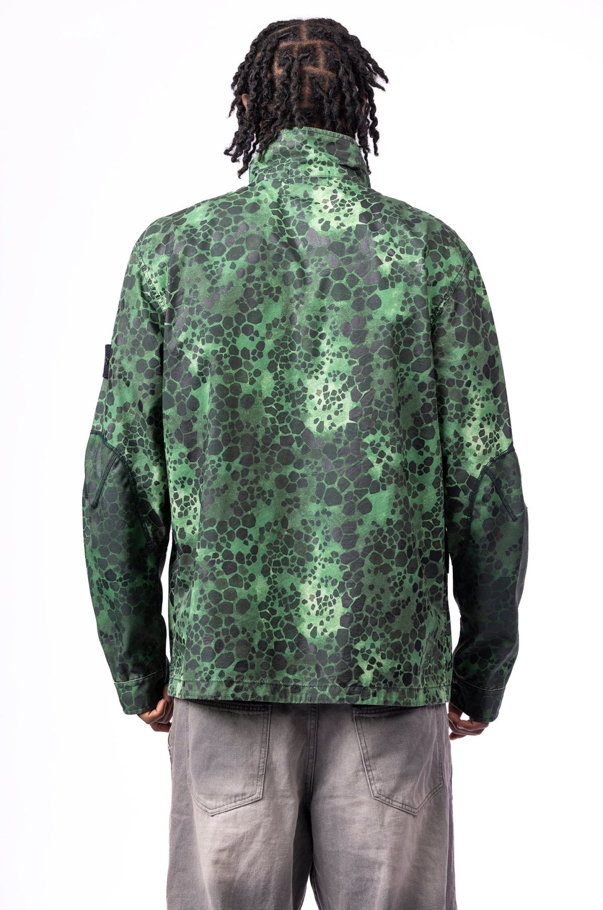 Stone Island Alligator Camo Hooded 4-Pocket Jacket – supergl0rious