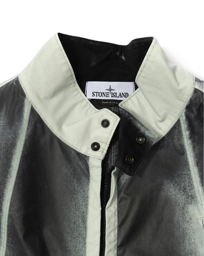 Stone Island Gray Mussola Gommata - TC Jacket – SS23 - supergl0rious