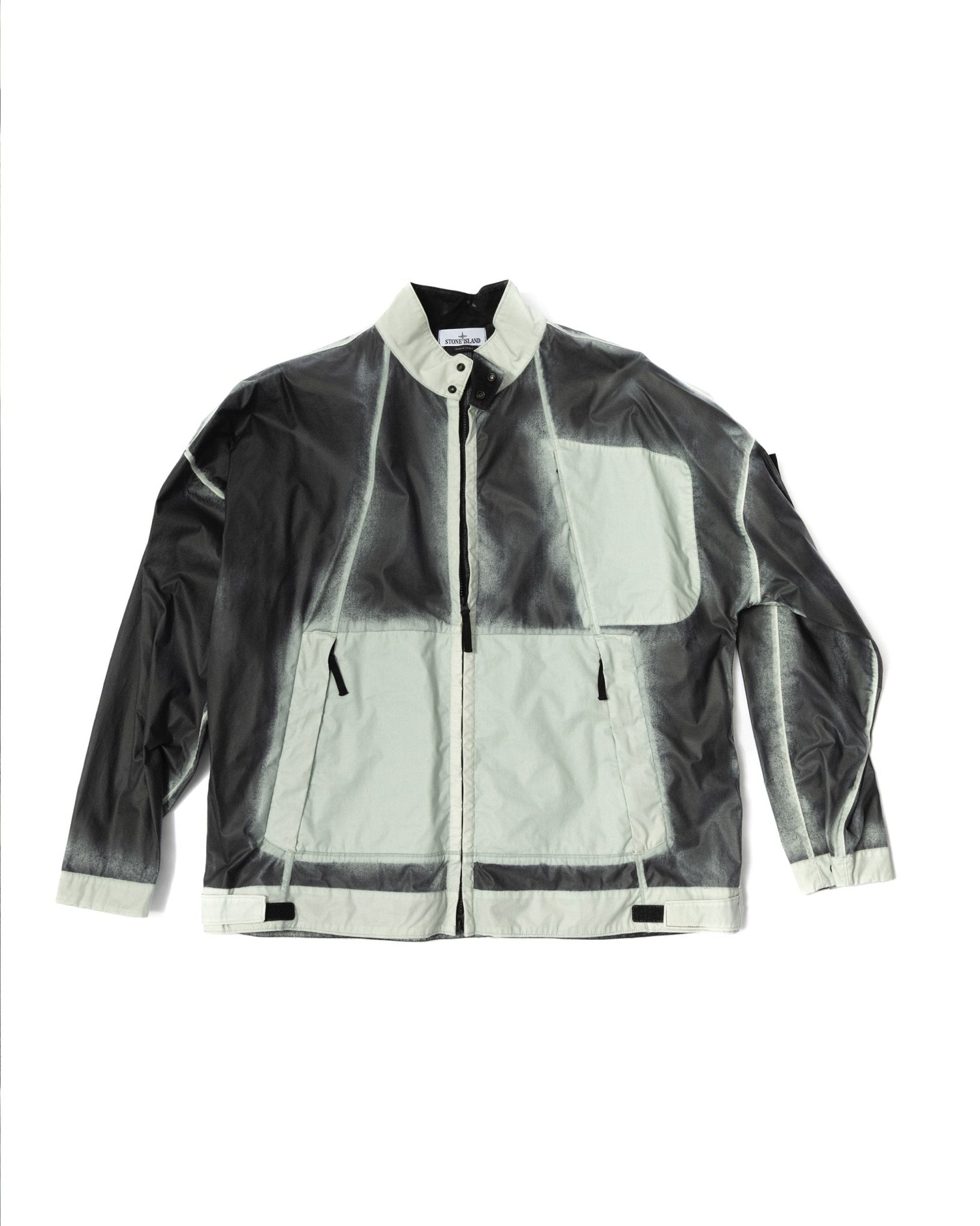 Stone Island Gray Mussola Gommata-TC Jacket – SS23 – supergl0rious