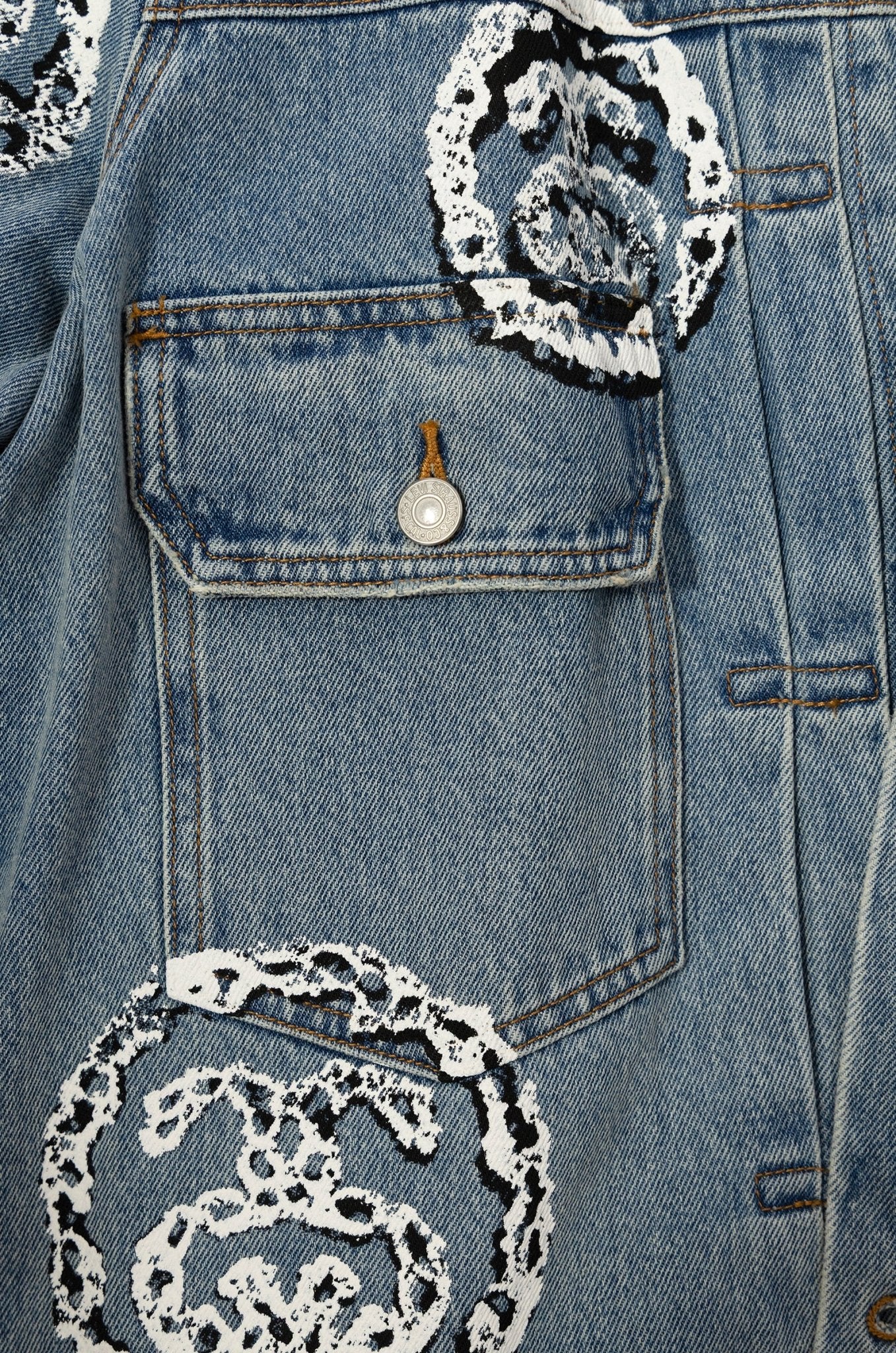 セットアップ（メンズ） STUSSY & DENIM TEARS Type 2 Jacket & 501 Jean Stüssy x Denim Tears Type 2 Jacket – Raw Denim (FW22