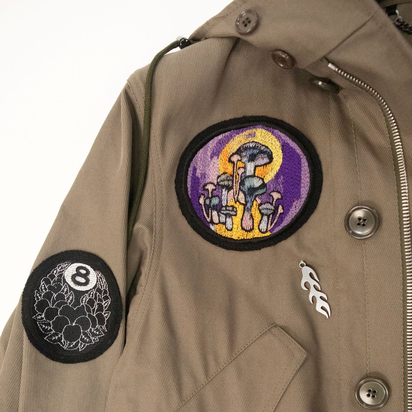 Stussy x Dries Van Noten Military Parka - supergl0rious