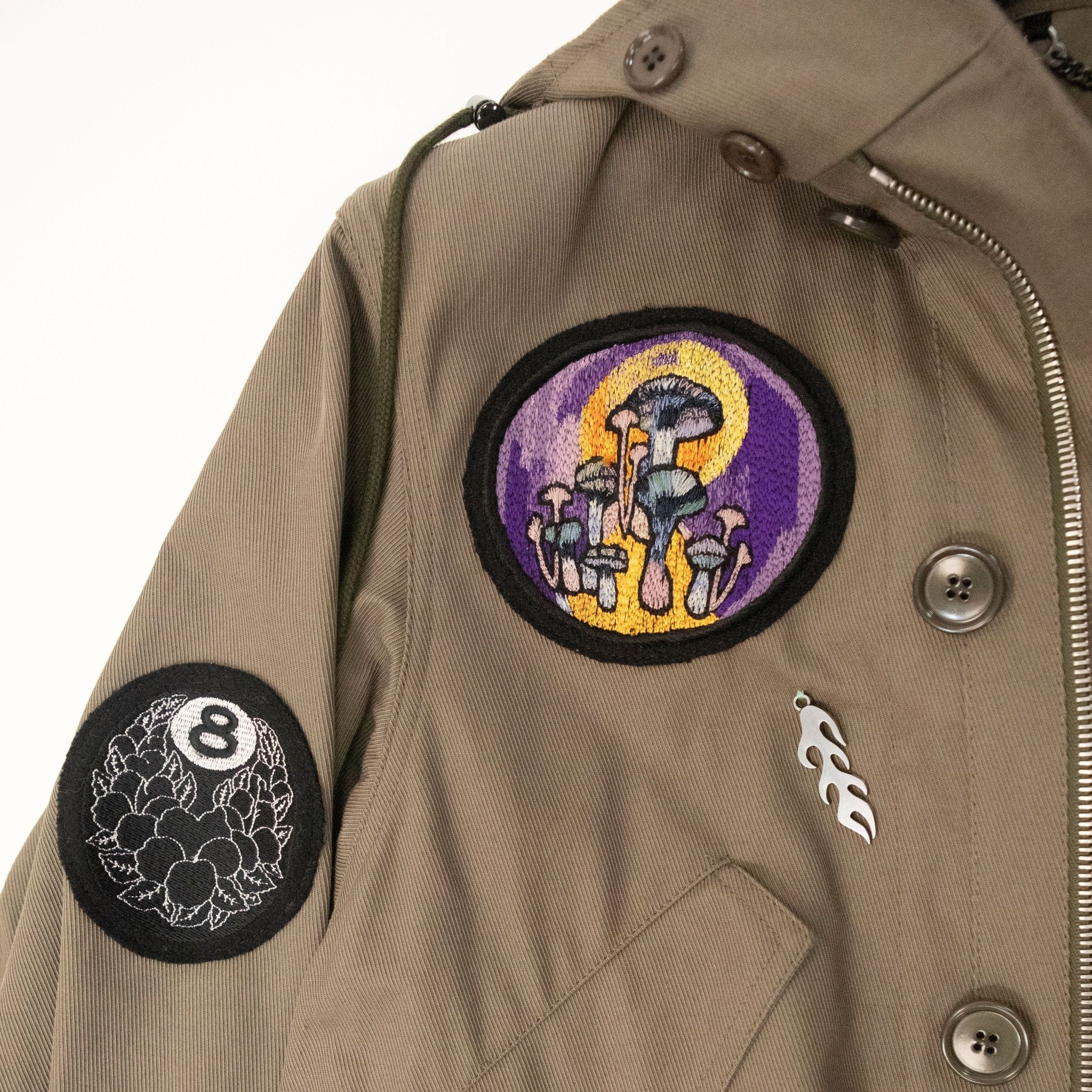 Stussy x Dries Van Noten Military Parka - supergl0rious