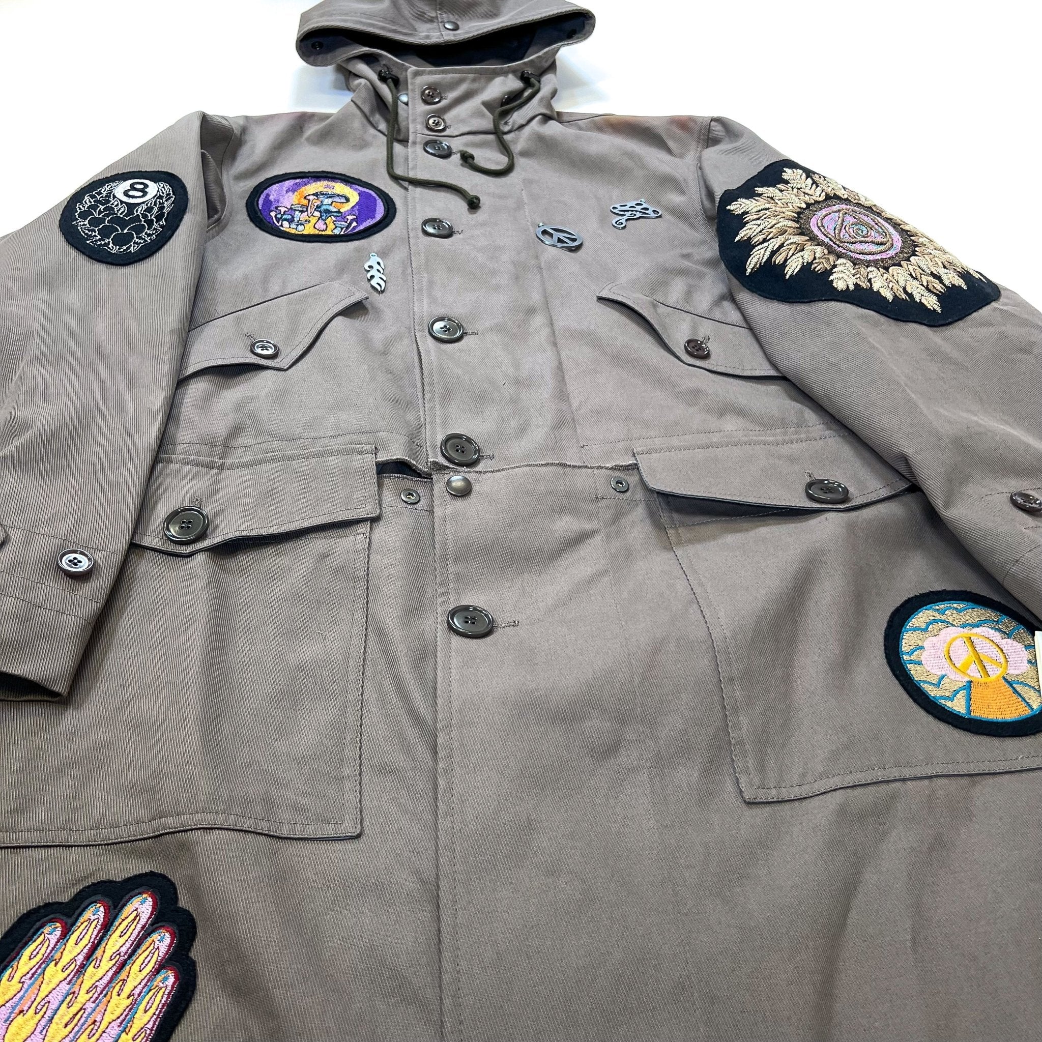 Stussy x Dries Van Noten Military Parka - supergl0rious