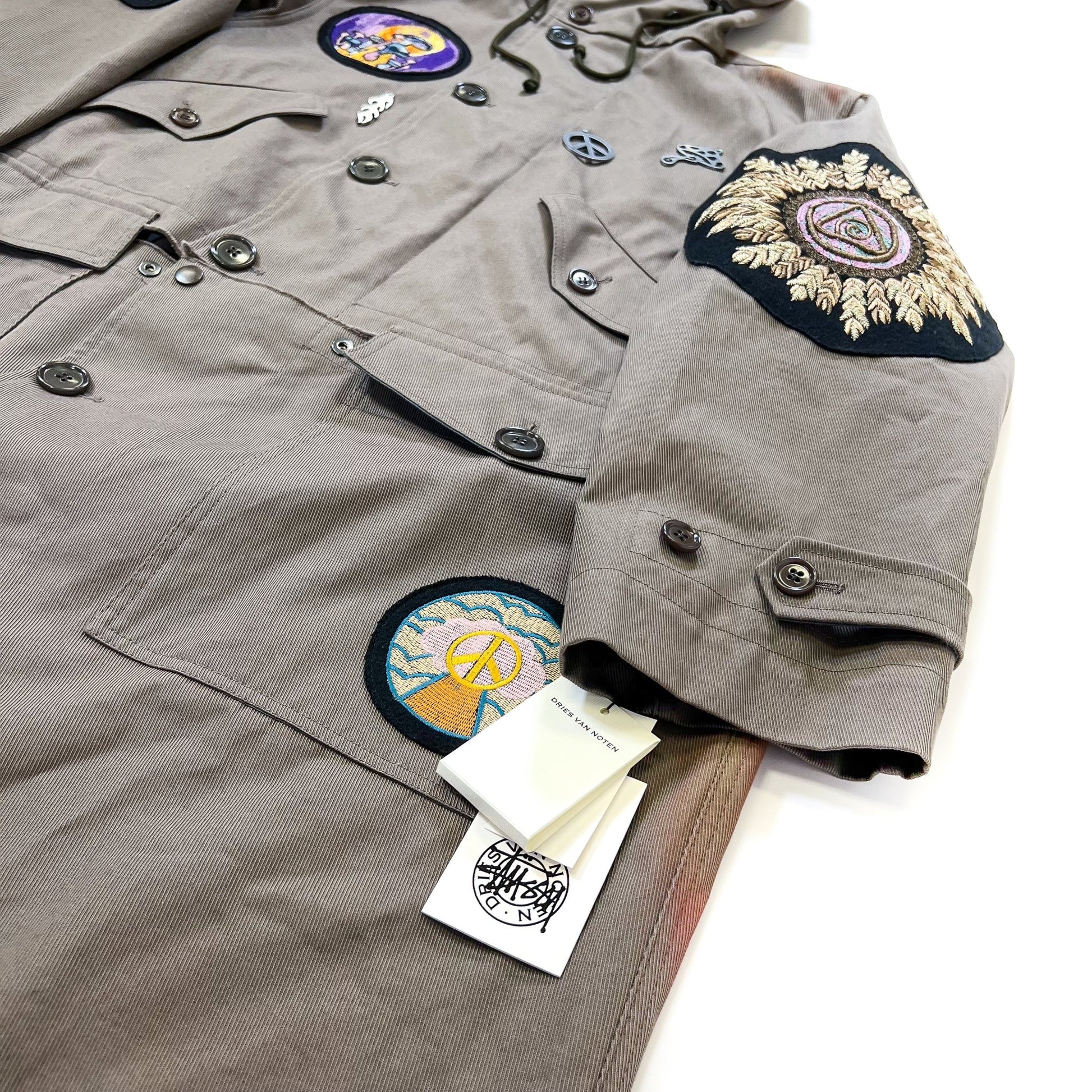 Stussy x Dries Van Noten Military Parka - supergl0rious