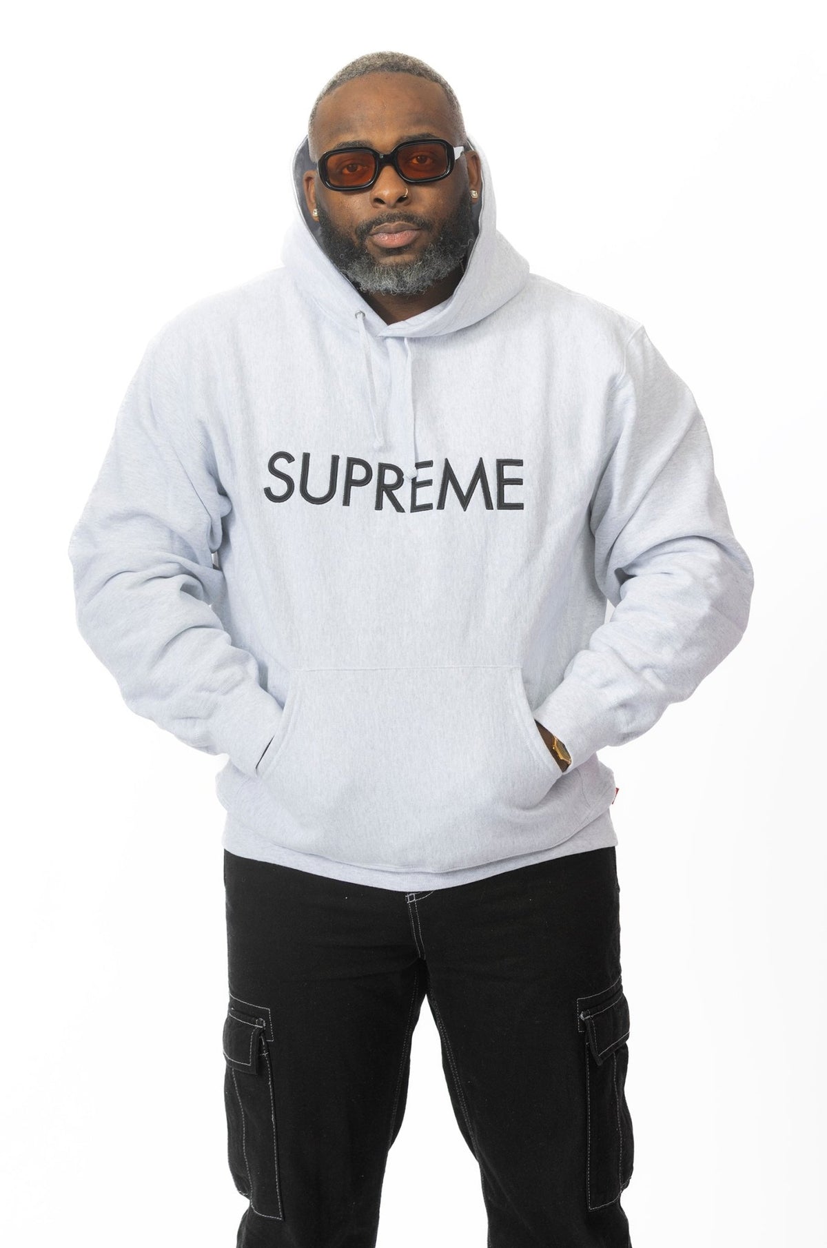 Supreme Capital Hooded Sweatshirt (FW21) – supergl0rious