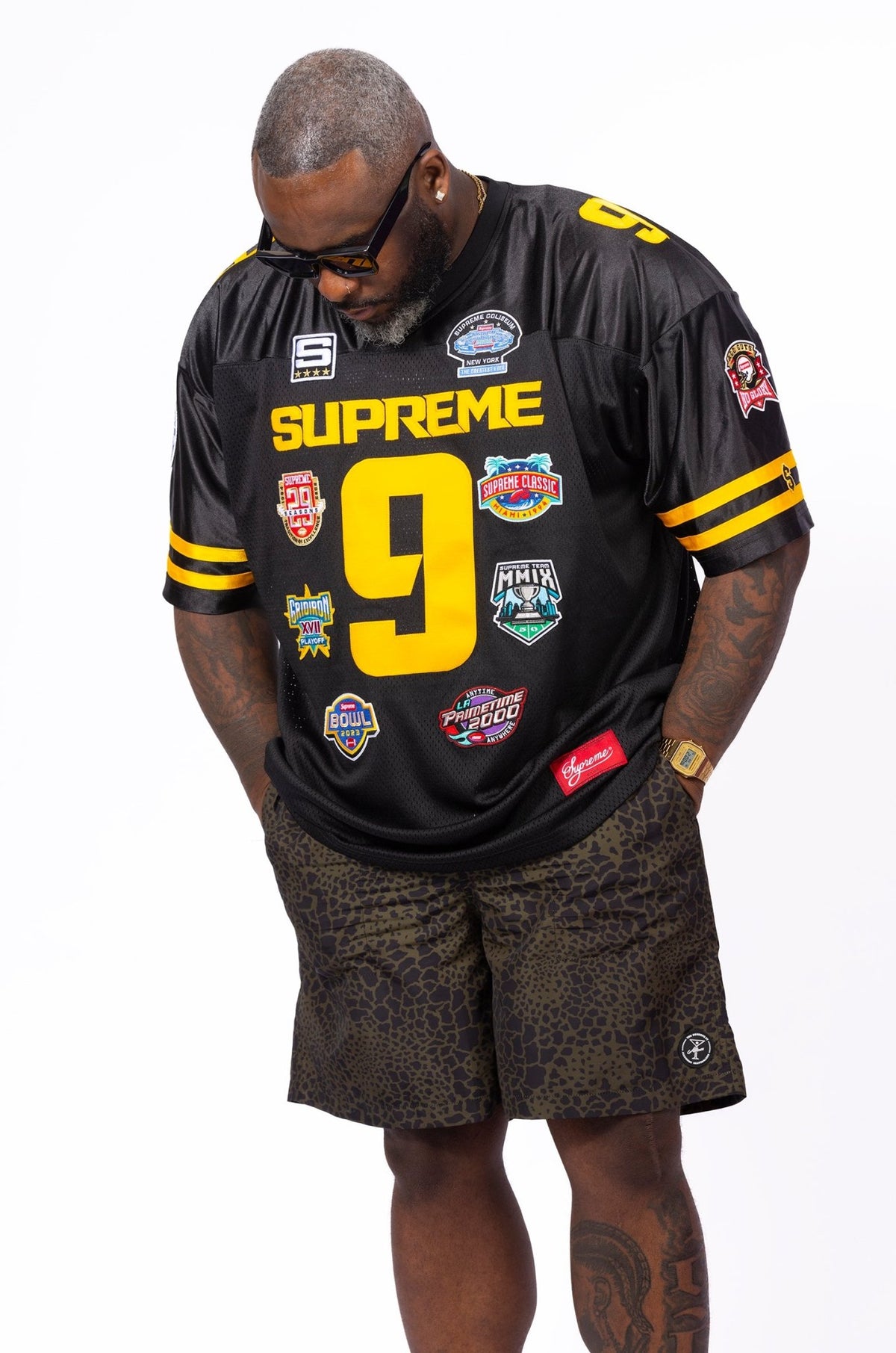 Supreme Championships Embroidered Football Jersey – supergl0rious