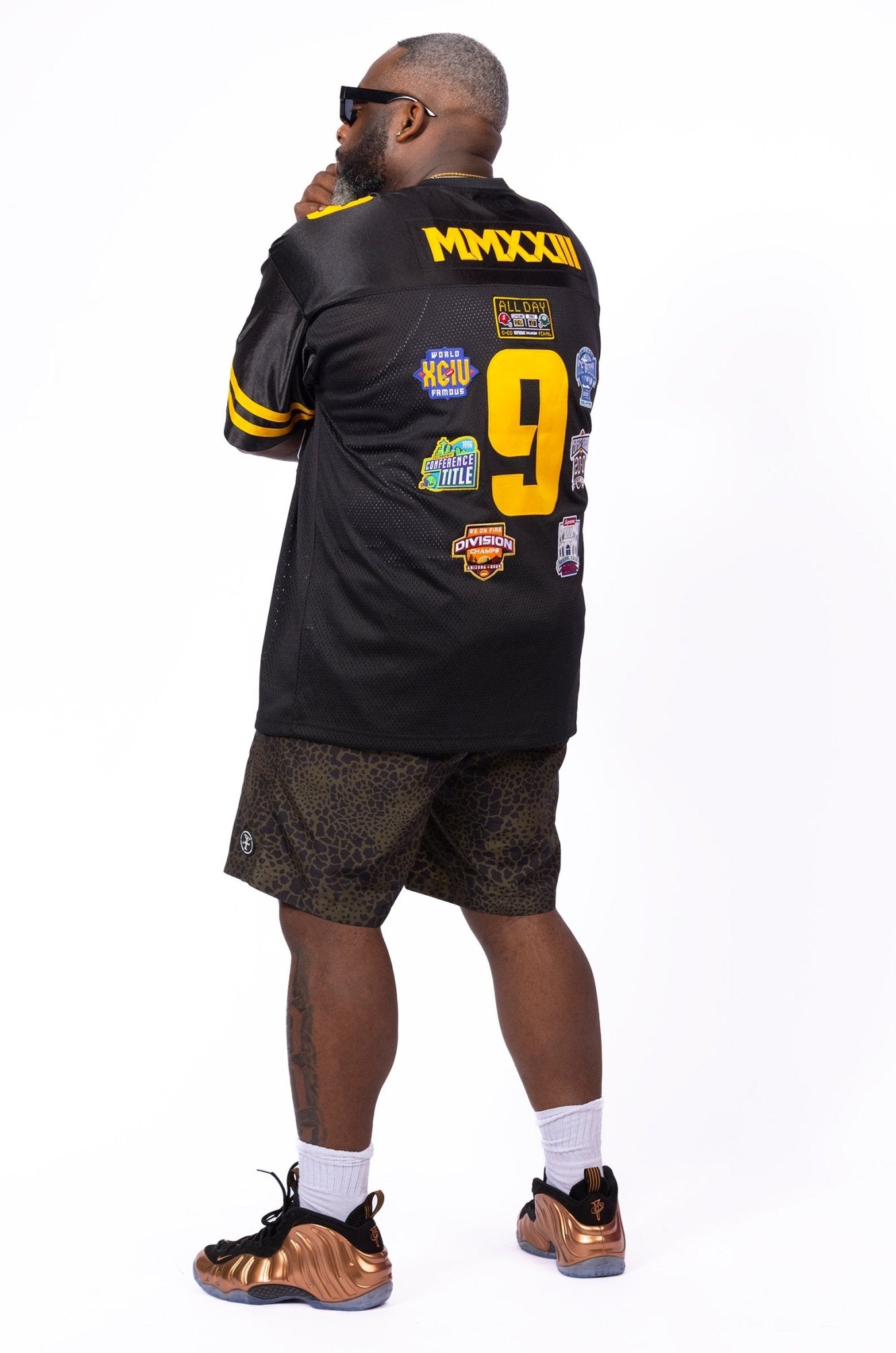 Supreme Championships Embroidered Football Jersey - supergl0rious
