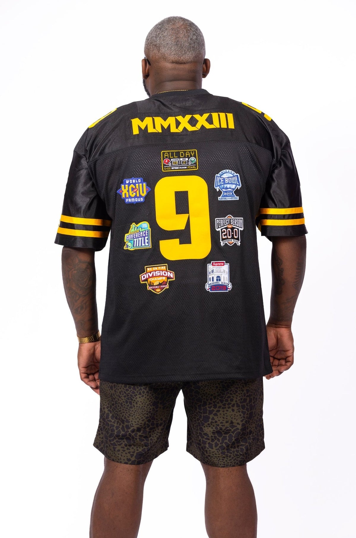 Supreme Championships Embroidered Football Jersey – supergl0rious