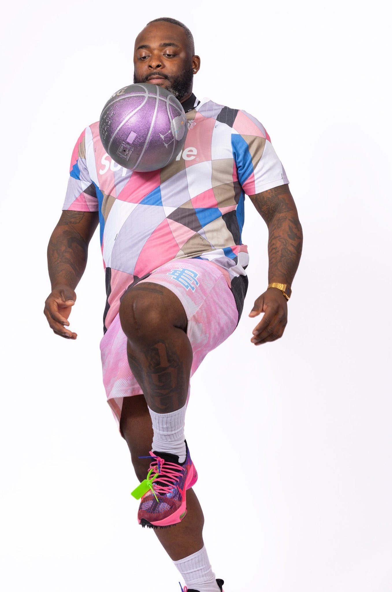 Supreme Emilio Pucci Soccer Jersey - supergl0rious