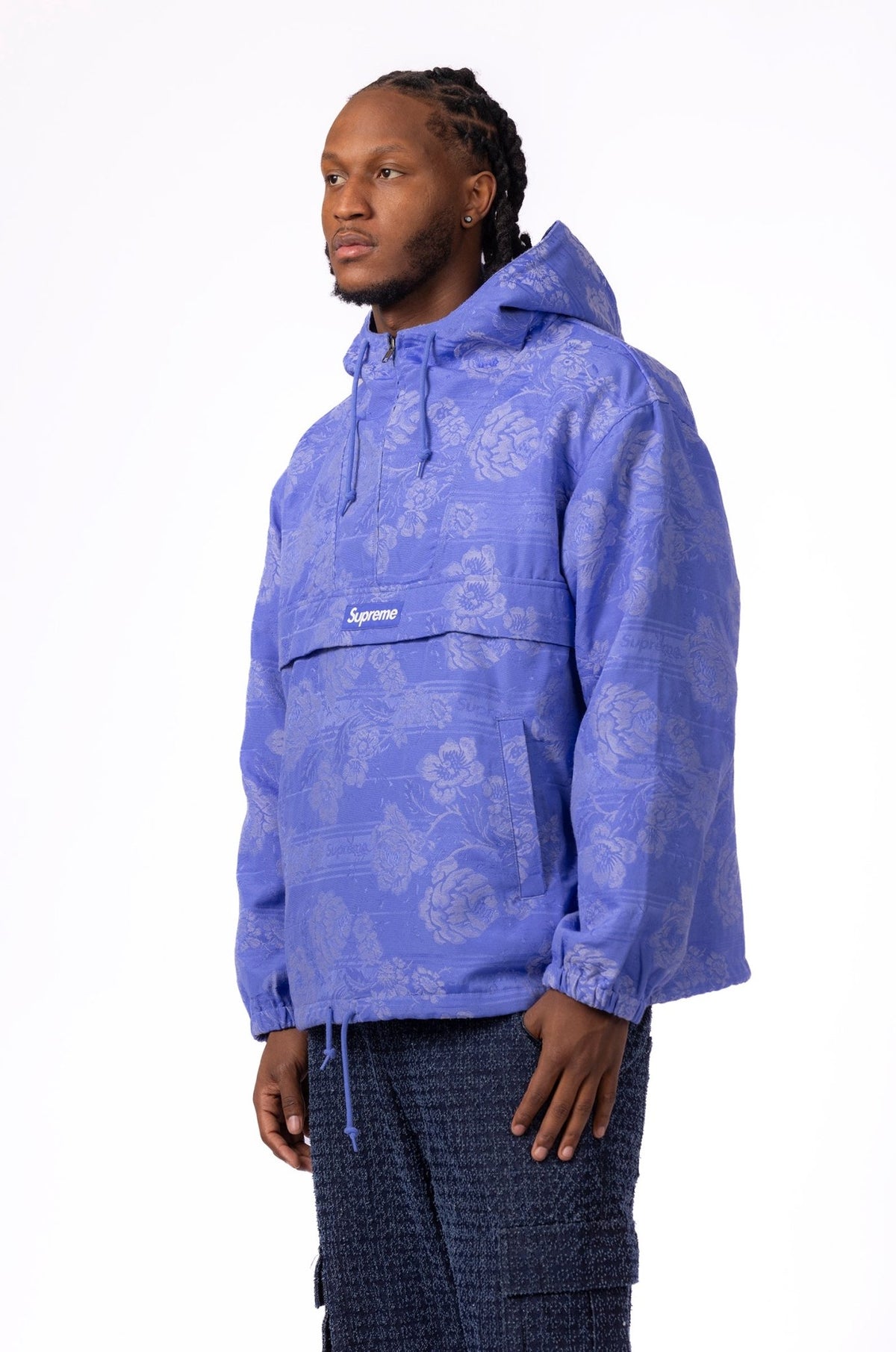 Supreme Floral Tapestry Anorak Jacket – supergl0rious