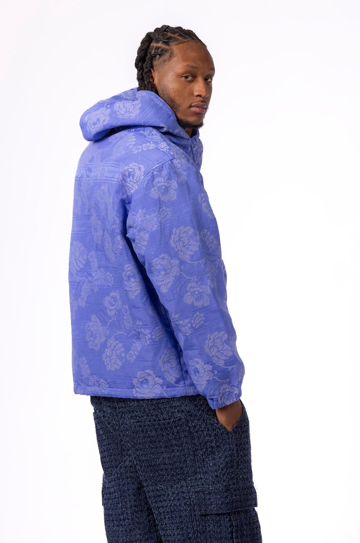 Supreme Floral Tapestry Anorak Jacket – supergl0rious