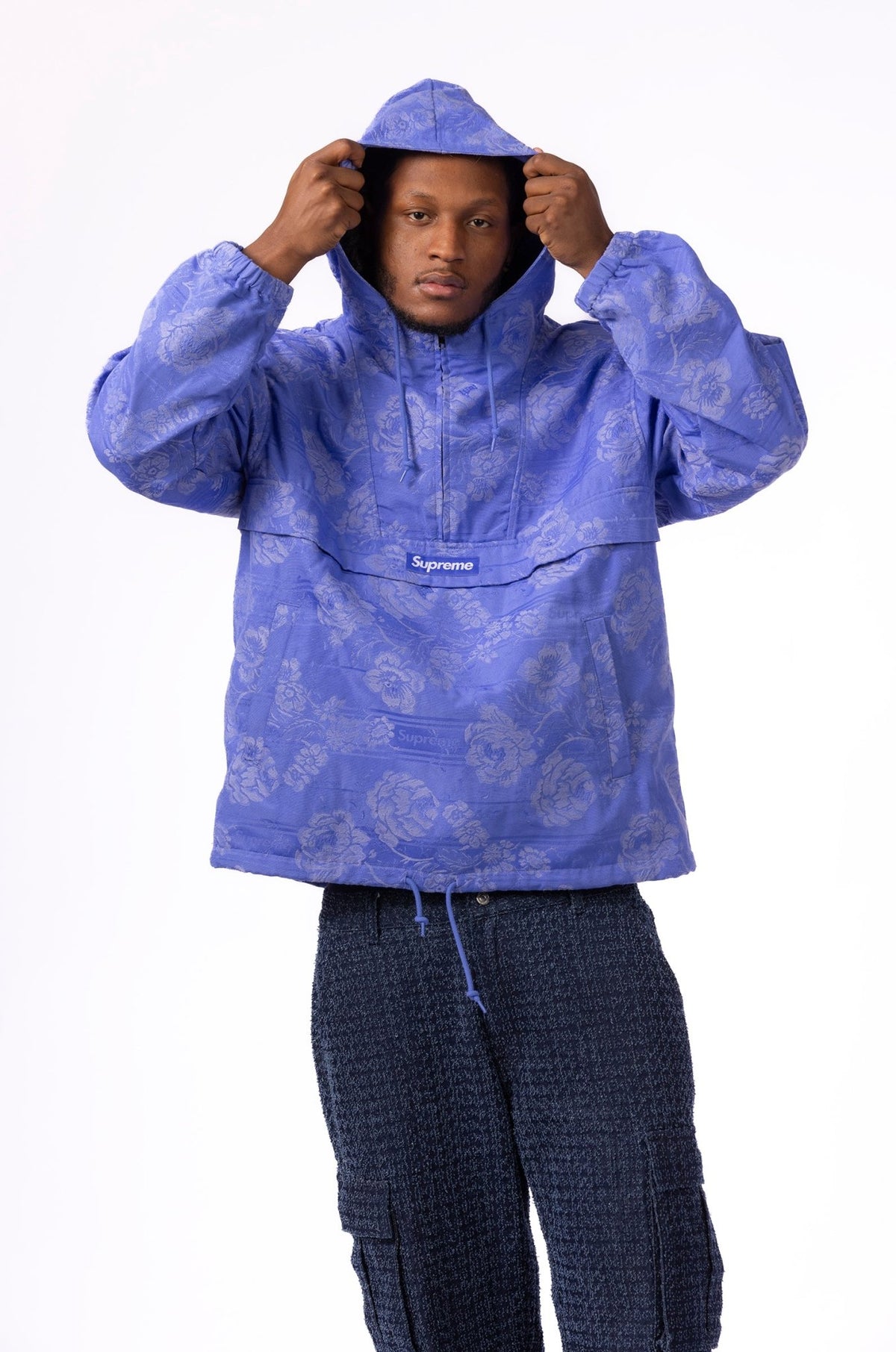 Supreme Floral Tapestry Anorak Jacket – supergl0rious