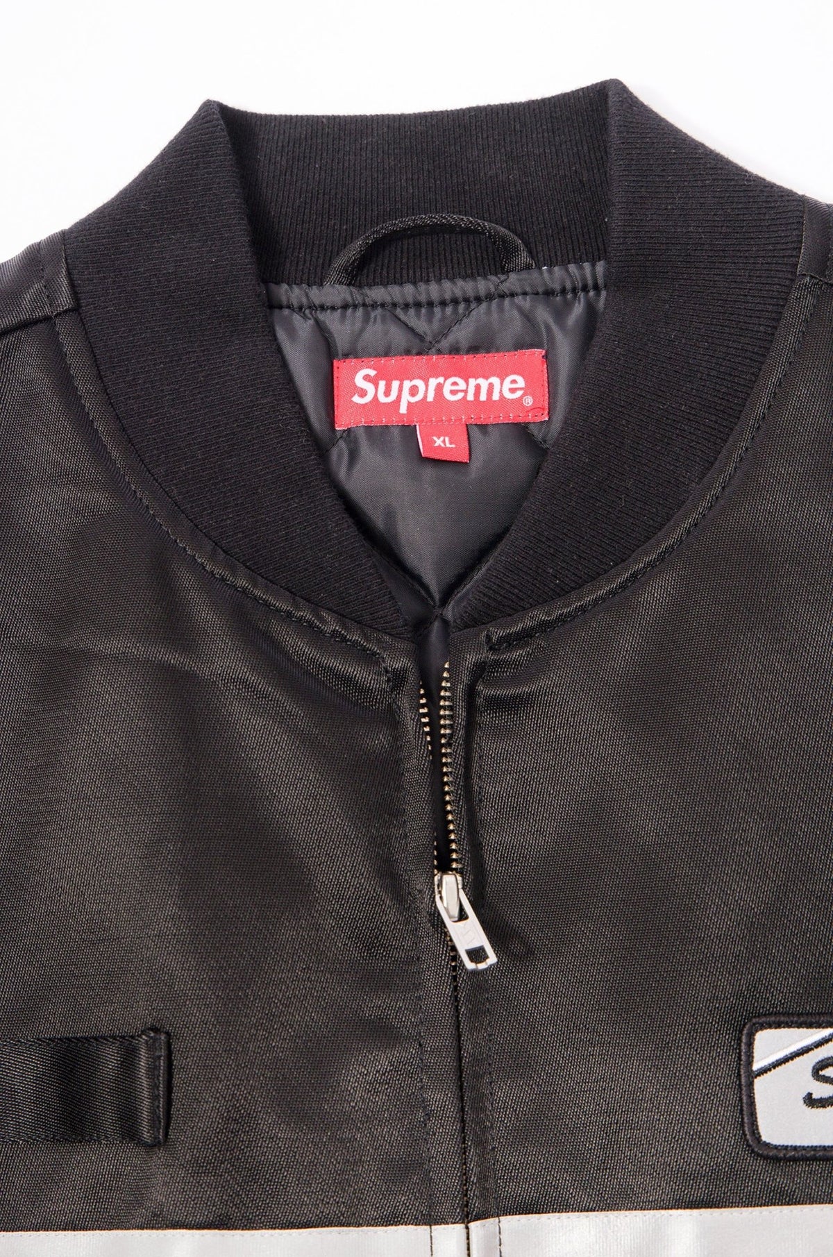Supreme Reflective Stripe Work Jacket – supergl0rious