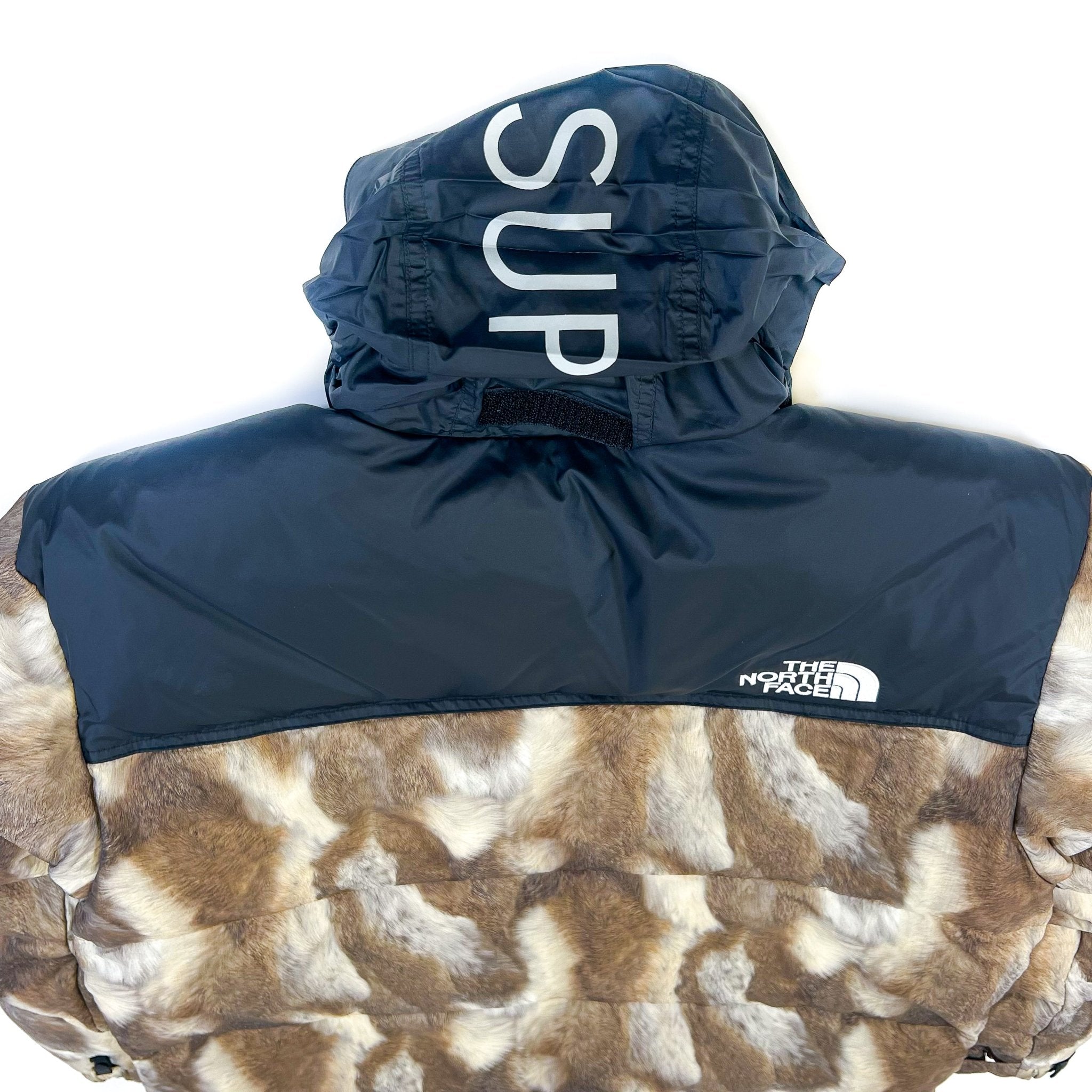 Supreme The North Face Fur Print Nuptse
