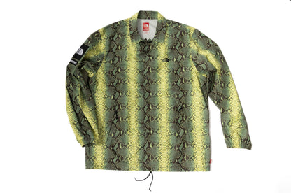 Supreme x The North Face Snakeskin Taped Seam Coaches Jacket – SS18 - supergl0rious