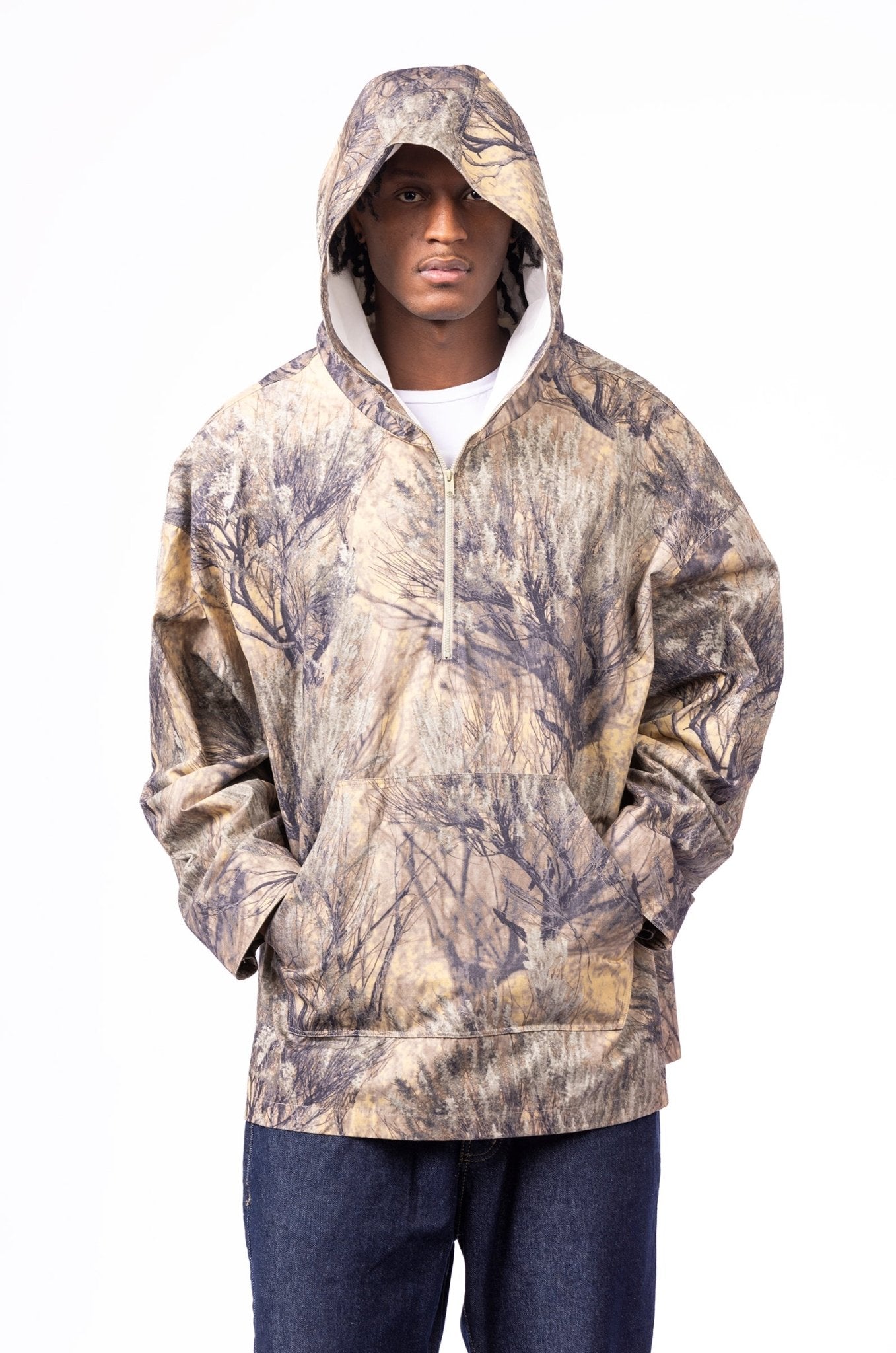 Yeezy Season 4 Pullover Jacket Anorak Camo – supergl0rious